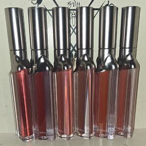 Byredo Lip Gloss Set — Rose Red to Warm Brown Shades